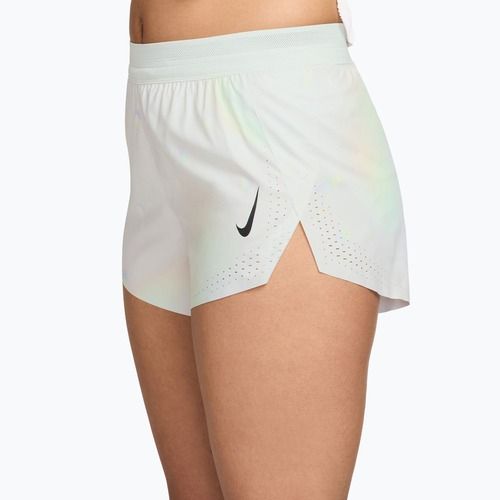 Női futónadrág Nike AeroSwift Dri-Fit ADV Mid-Rise Brief Lined 3" off-white/white/black