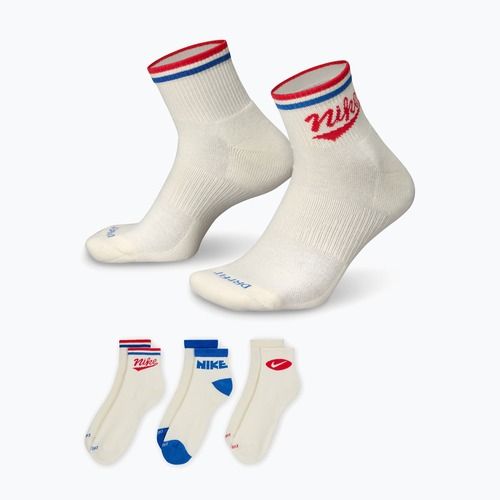 Férfi zokni Nike Everyday Plus Ankle 3 pár multicolor/901