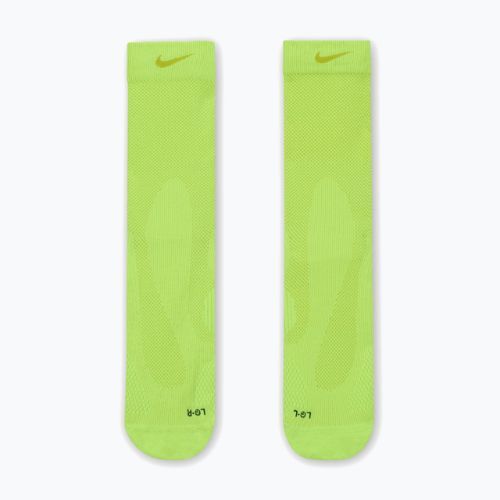 Zoknik Nike Running Lightweight Crew volt/bright cactus/black/bright cactus