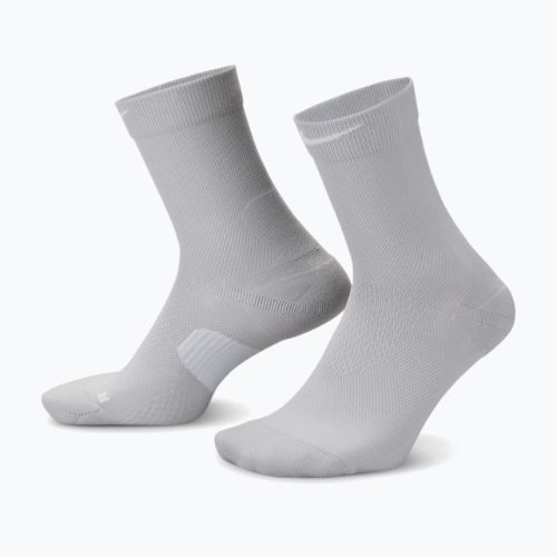 Zoknik Nike Running Midweight Crew Light Smoke Grey/Pure Platinum/White