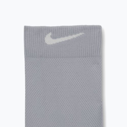 Zoknik Nike Running Midweight Crew Light Smoke Grey/Pure Platinum/White