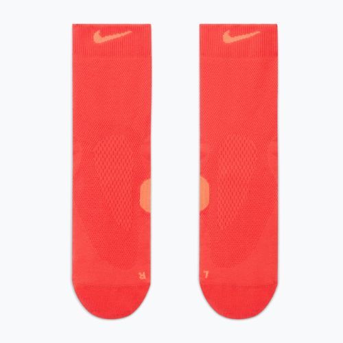 Zoknik Nike Running Midweight Micro Crew Light Crimson/Turf Orange/Turf Orange