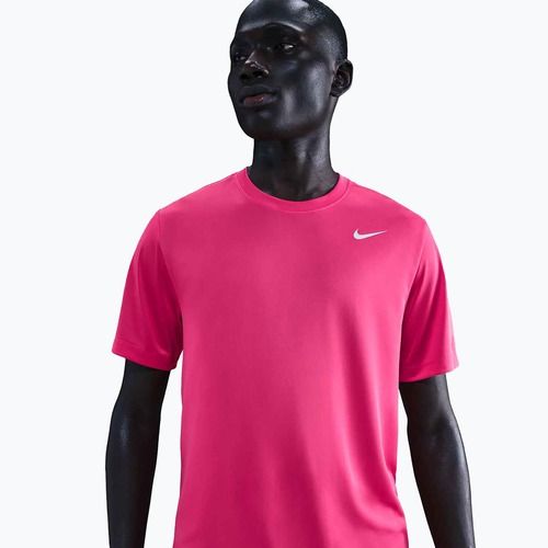 Férfi edzőpóló Nike Dri-Fit Legend rush pink/matte silver