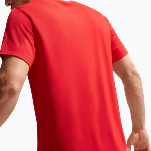 Férfi futópóló Nike Miler Dri-Fit UV light crimson