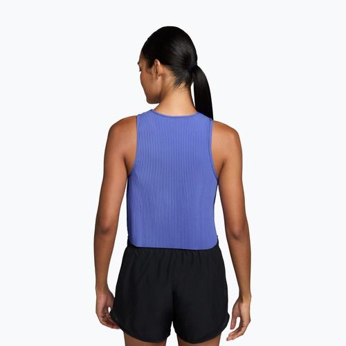 Női futótrikó Nike AeroSwift Dri-Fit ADV Cropped Tank Top off sapphire/black