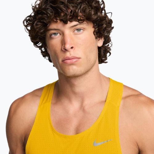 Férfi futópóló Nike Fast Dri-Fit laser orange