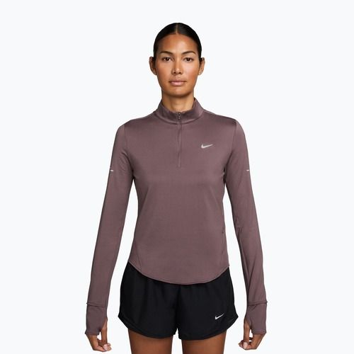 Női hosszú ujjú futófelső Nike Swift Dri-Fit UV 1/4-Zip tattoo