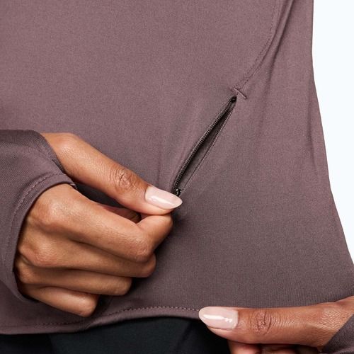 Női hosszú ujjú futópóló Nike Swift Dri-Fit UV tattoo