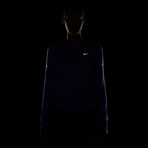 Női hosszú ujjú futópóló Nike Swift Dri-Fit UV sapphire