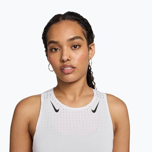 Női futótrikó Nike AeroSwift Dri-Fit ADV Singlet white/black