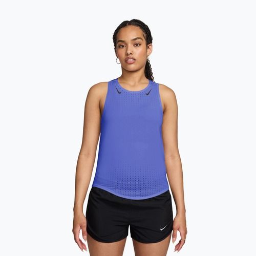 Női futópóló Nike AeroSwift Dri-Fit ADV Singlet sapphire/black