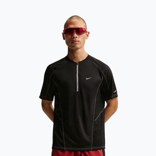 Férfi futópóló Nike Retro Dri-Fit black/black/black
