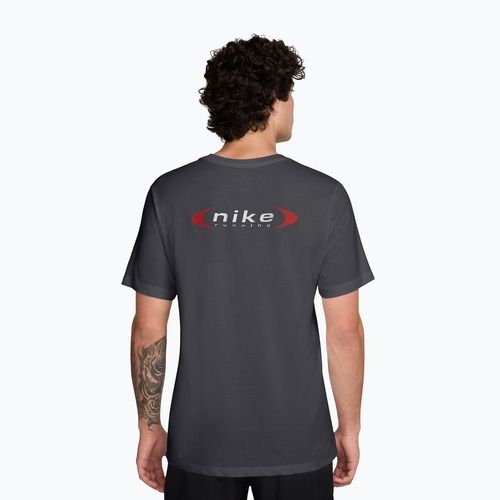 Férfi futópóló Nike Retro Run Dri-Fit anthracite