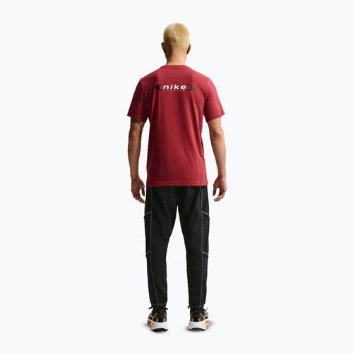 Férfi futópóló Nike Retro Run Dri-Fit team crimson