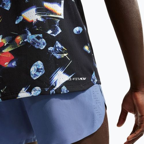 Férfi futópóló Nike AeroSwift Dri-Fit ADV black/laser orange