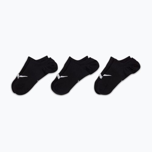Női zokni Nike Everyday Plus Lightweight Footie 3 pár black/white