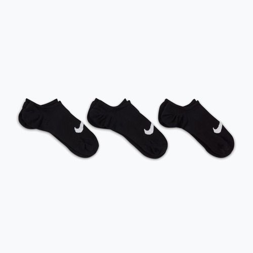 Női zokni Nike Everyday Plus Lightweight Footie 3 pár black/white
