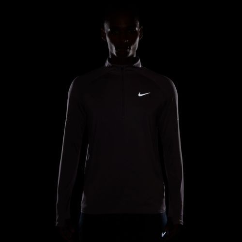 Férfi futó felső Nike Stride 1/4 Zip Dri-Fit light violet ore