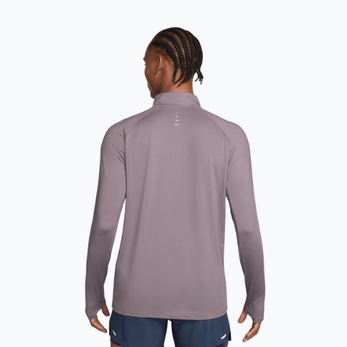 Férfi futó felső Nike Stride 1/4 Zip Dri-Fit light violet ore