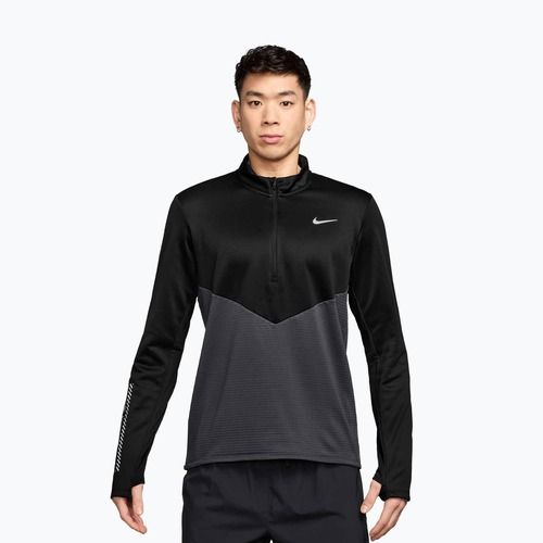Férfi futófelső Nike Pacer Winterized 1/2 Zip anthracite/black
