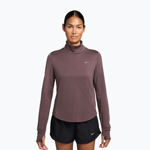 Női hosszú ujjú futófelső Nike Swift Therma-Fit Turtle Neck tattoo