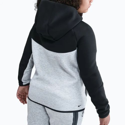 Gyerek pulóver Nike Sportswear Tech Fleece Full-Zip dark grey heather/black/black/black