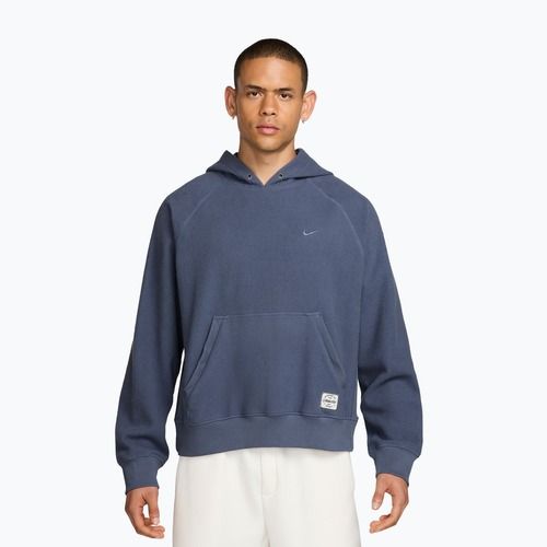 Férfi edzőpulóver Nike Athletic Club Dri-Fit Hoodie diffused blue/diffused blue