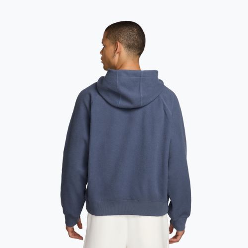 Férfi edzőpulóver Nike Athletic Club Dri-Fit Hoodie diffused blue/diffused blue
