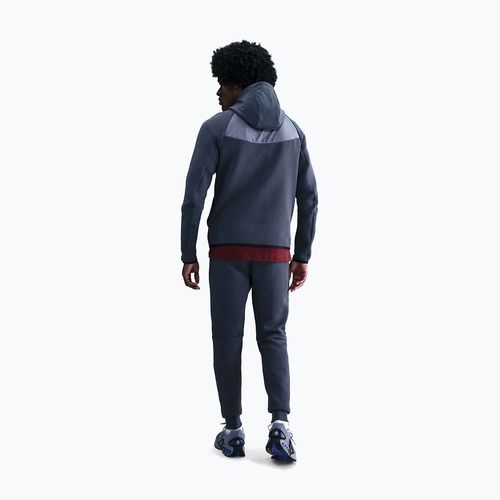 Férfi széldzseki Nike Tech Windrunner Full-Zip thunder blue/metallic silver
