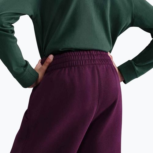 Gyerek melegítőnadrág Nike Sportswear Club Fleece burgundy/burgundy/white