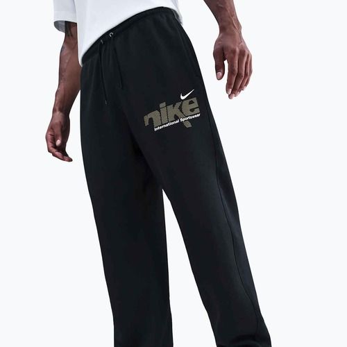 Férfi melegítőnadrág Nike Sportswear Club Bungee black/metallic gold