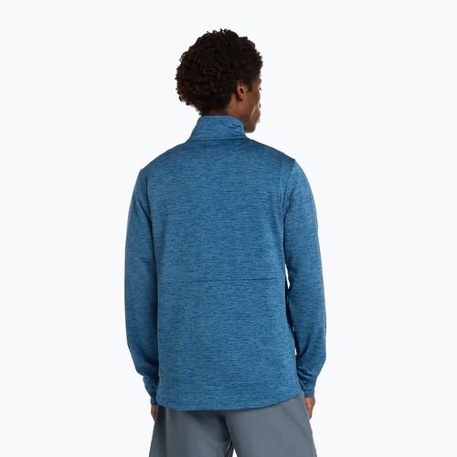 Férfi hosszú ujjú futópóló New Balance Athletics Heat Grid 1/2 Zip dark shoreline