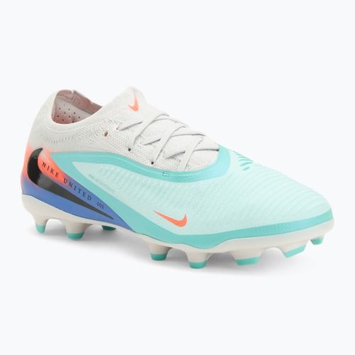 Férfi focicipő Nike United Phantom 6 Low Pro Jr FG/MG pistachio frost/hyper orange