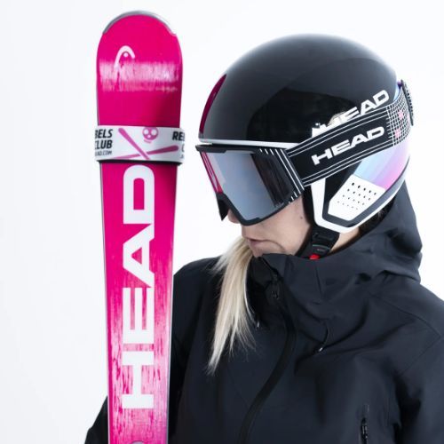 Alpesi síléc HEAD WC Rebels e-Race Pro RP WCR 14 + Freeflex 14 GW kötések 75 Years pink