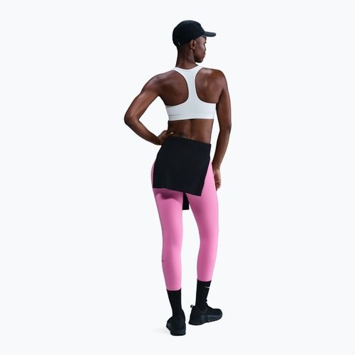 Sportmelltartó Nike Swoosh Medium Support white/black