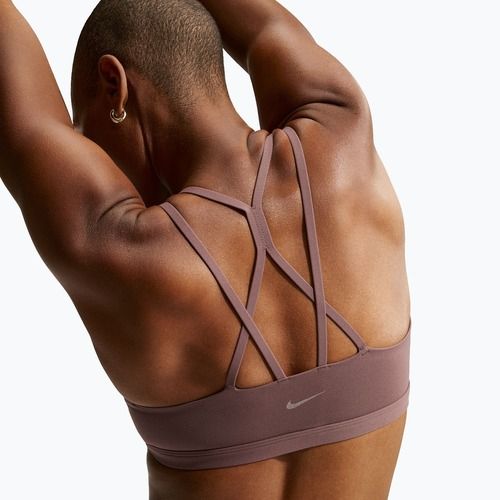 Sportmelltartó Nike Zenvy Strappy Light-Support tottoo/white