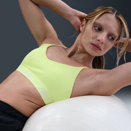 Sportmelltartó Nike Dri-Fit Indy Light Support light lemon twist/white pearl