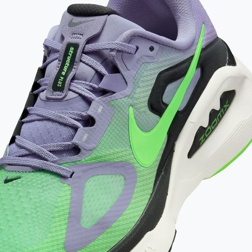 Nike Structure Plus férfi futócipő iron purple/off black-sail/voltage green