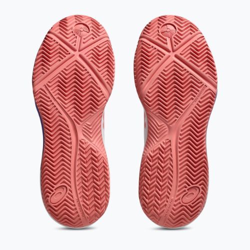 Női padelcipők ASICS Gel-Dedicate 8 Padel W white/guava