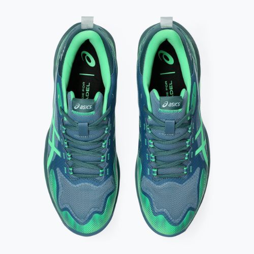 Férfi padelcipő Asics Sonicmash FF saba blue/vital green