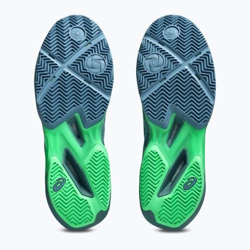 Férfi padelcipő Asics Sonicmash FF saba blue/vital green