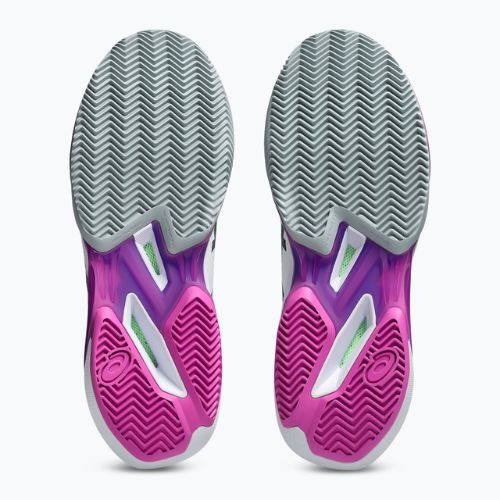 Férfi teniszcipő ASICS Solution Speed FF 4 Clay white/digital sakura