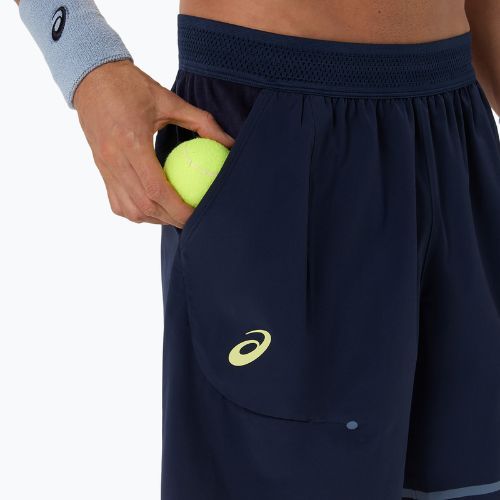 Férfi tenisz rövidnadrág ASICS Match 7IN midnight
