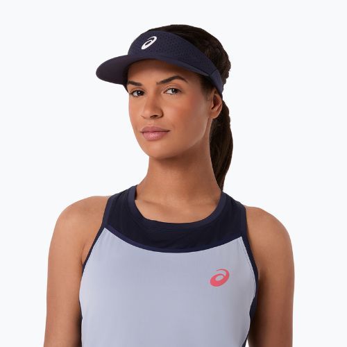 Női teniszpóló ASICS Match Tank W grey/blue