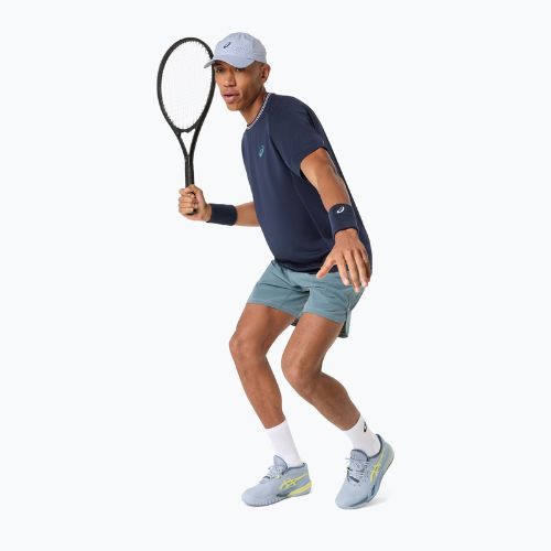 Férfi teniszpóló ASICS Game midnight