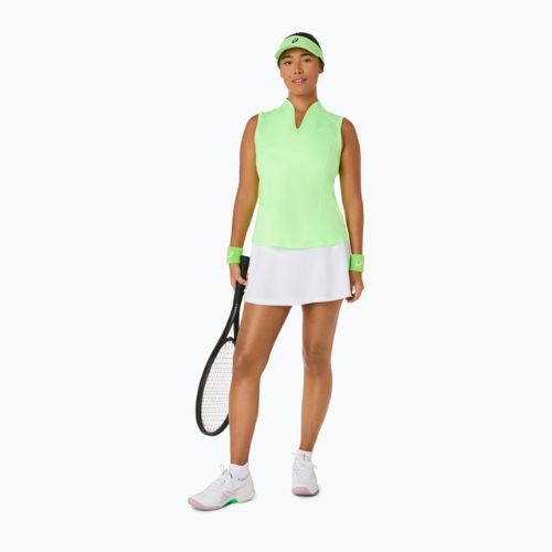 Tenisz napellenzős sapka ASICS Performance Visor illuminate green