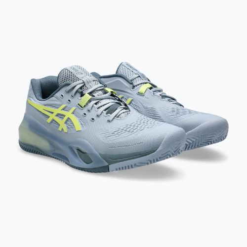 Férfi teniszcipő ASICS Gel-Resolution X Clay grey blue/pistachio