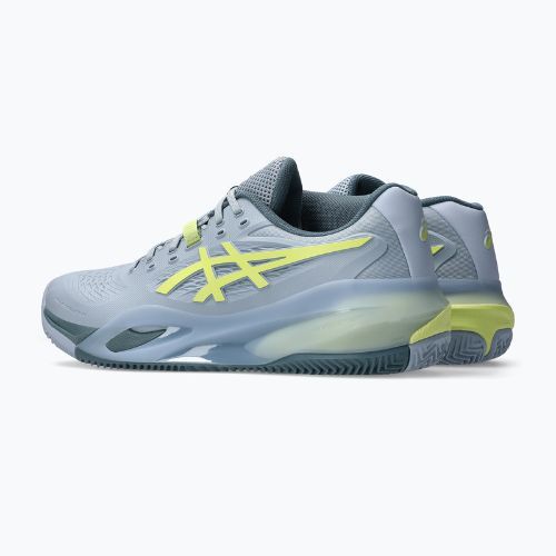 Férfi teniszcipő ASICS Gel-Resolution X Clay grey blue/pistachio