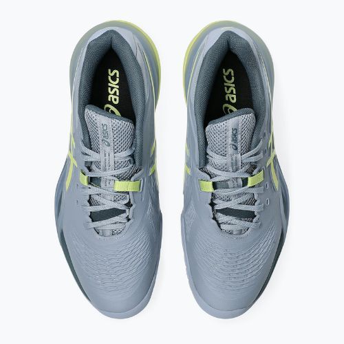 Férfi teniszcipő ASICS Gel-Resolution X grey blue/pistachio