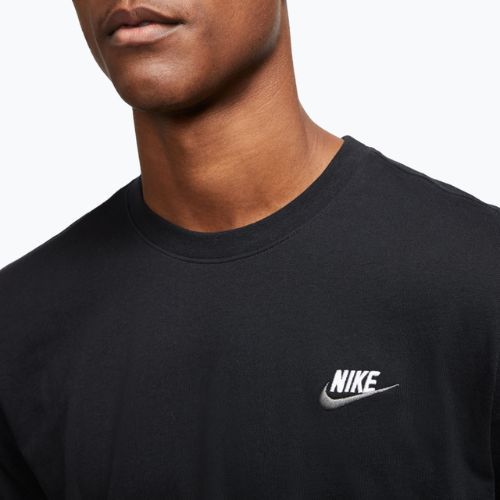 Férfi póló Nike Sportswear Club black/white/dark grey